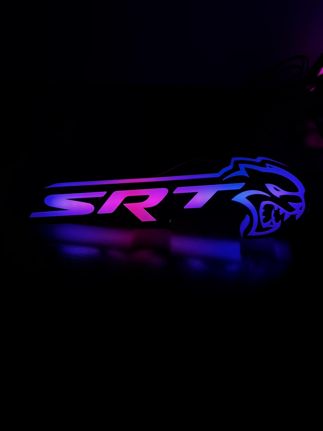 SRT HELLCAT LED BADGE FRONT GRILLE