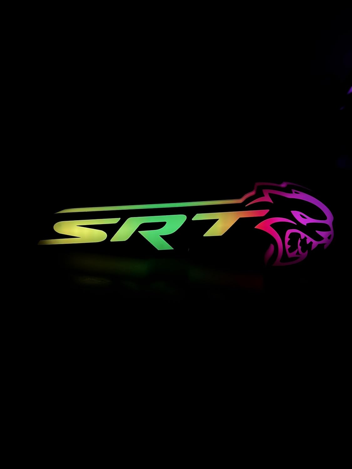 SRT HELLCAT LED BADGE FRONT GRILLE