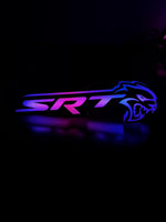 SRT HELLCAT LED BADGE FRONT GRILLE