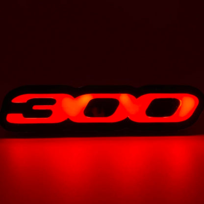 300 LED Grille Badge, RGBW Bluetooth Controlled Emblem, Custom Vehicle Logo Light, 2006-2024 Models
